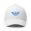 Aqua Embroidered Logo Structured Cap | Flexfit