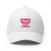 Flamingo Embroidered Brand Logo Structured Cap | Flexfit
