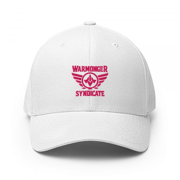 Flamingo Embroidered Brand Logo Structured Cap | Flexfit