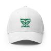 Kelly Green Embroidered Brand Logo Structured Cap | Flexfit