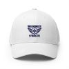 Navy Embroidered Brand Logo Structured Hat | Flexfit