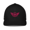 Flamingo Embroidered Logo Trucker Hat | Flexfit