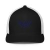 Navy Embroidered Logo Trucker Hat | Flexfit