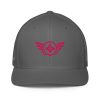 Flamingo Embroidered Logo Trucker Hat | Flexfit