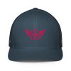 Flamingo Embroidered Logo Trucker Hat | Flexfit