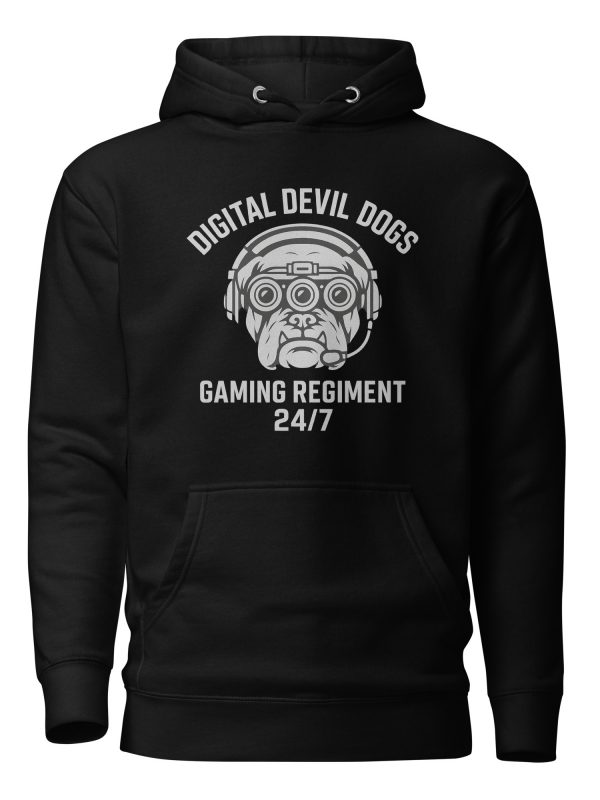 Digital Devil Dogs Hoodie | Premium | 2-3X