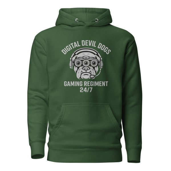 Digital Devil Dogs Hoodie | Premium | 2-3X