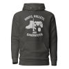 Boots, Bullets, and Bandwidth Hoodie | Premium | S-XL