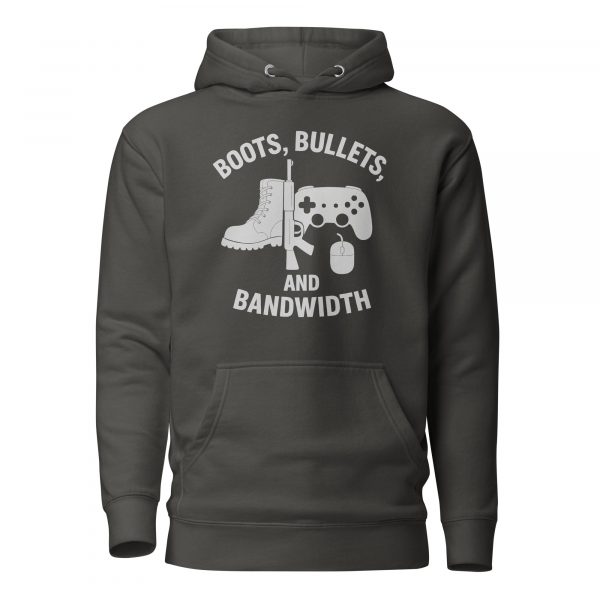 cotton-heritage-m2580-i-unisex-premium-pullover-hoodie-vintage-black-front-68c32e71367ac.jpg Boots, Bullets, and Bandwidth Hoodie | Premium | 2-3X