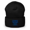 Royal Embroidered Brand Logo Beanie | Dense Knit