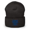 Royal Embroidered Brand Logo Beanie | Dense Knit