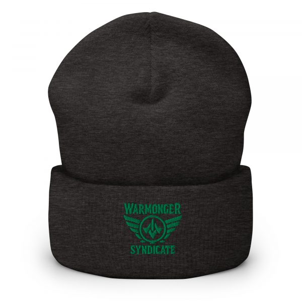Kelly Green Embroidered Brand Logo Beanie | Dense Knit