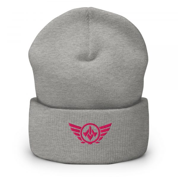 Flamingo Embroidered Logo Beanie | Dense Knit