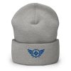 Royale Embroidered Logo Beanie | Dense Knit
