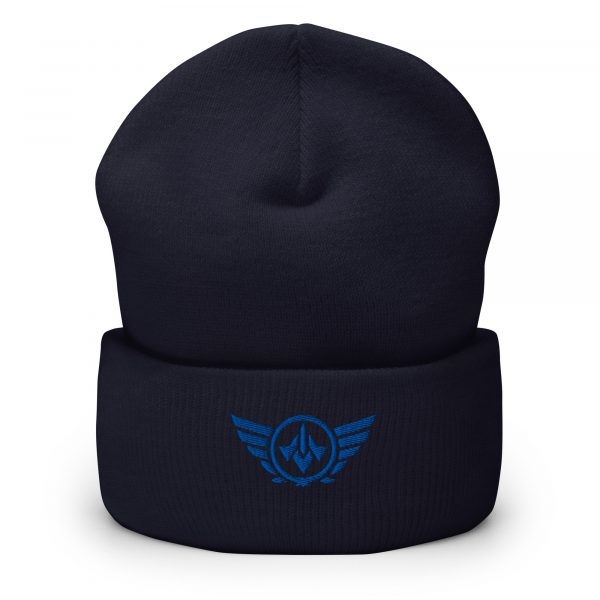 Royale Embroidered Logo Beanie | Dense Knit