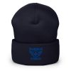 Royal Embroidered Brand Logo Beanie | Dense Knit
