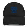 Royal Embroidered Brand Logo Dad Cap | Distressed Style