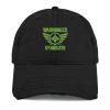 distressed-dad-hat-black-front-68b9f90098257.jpg Kiwi Green Embroidered Brand Logo Dad Cap | Distressed Style