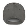 distressed-dad-hat-charcoal-grey-back-68b9f37967538.jpg Aqua Embroidered Logo Dad Cap | Distressed Style