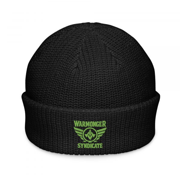 Kiwi Green Embroidered Brand Logo Beanie | Fisherman