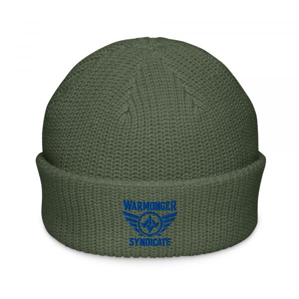 Royal Embroidered Brand Logo Beanie | Fisherman