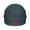 Flamingo Embroidered Logo Beanie | Fisherman