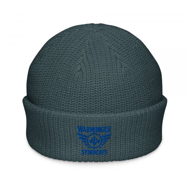 Royal Embroidered Brand Logo Beanie | Fisherman