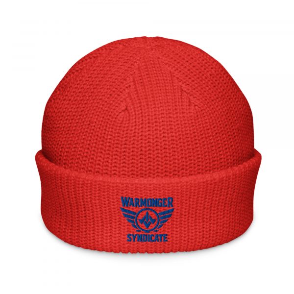 Royal Embroidered Brand Logo Beanie | Fisherman