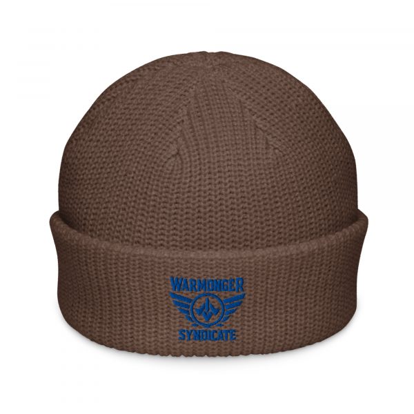 Royal Embroidered Brand Logo Beanie | Fisherman