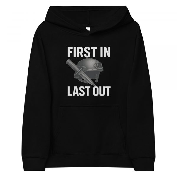 First In Last Out Fleece Hoodie | Youth Premium | S-XL