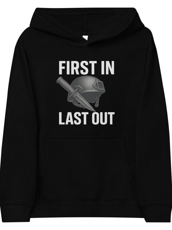 First In Last Out Fleece Hoodie | Youth Premium | S-XL