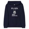 0% Luck 100% Discipline Fleece Hoodie | Youth Premium | S-XL