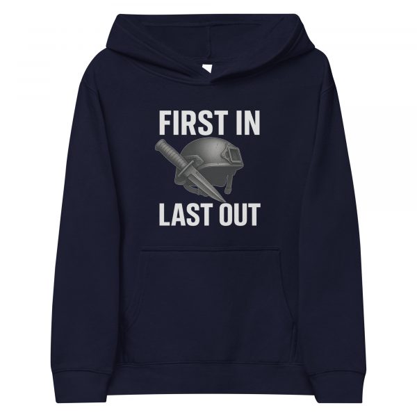 First In Last Out Fleece Hoodie | Youth Premium | S-XL