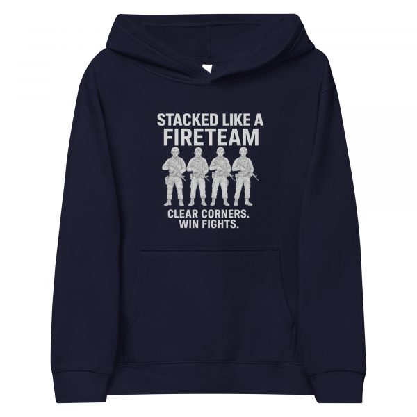 Stacked Like A Fireteam Fleece Hoodie | Youth Premium | S-XL