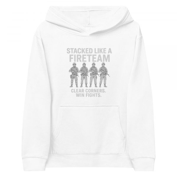 Stacked Like A Fireteam Fleece Hoodie | Youth Premium | S-XL