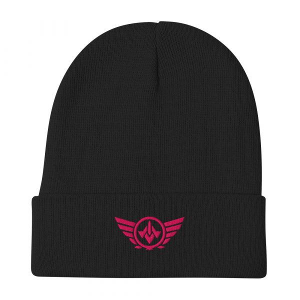 Flamingo Embroidered Logo Beanie | Cotton Blend
