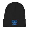 Aqua Embroidered Brand Logo Beanie | Cotton Blend