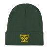 Gold Embroidered Brand Logo Beanie | Cotton Blend
