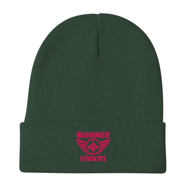 Flamingo Embroidered Brand Logo Beanie | Cotton Blend