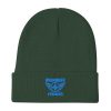 Aqua Embroidered Brand Logo Beanie | Cotton Blend