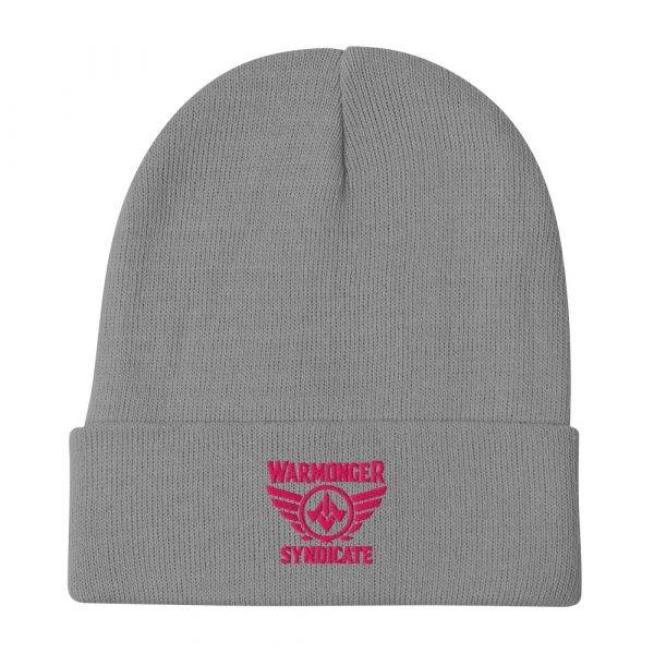 Flamingo Embroidered Brand Logo Beanie | Cotton Blend