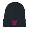 Flamingo Embroidered Brand Logo Beanie | Cotton Blend