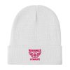 Flamingo Embroidered Brand Logo Beanie | Cotton Blend