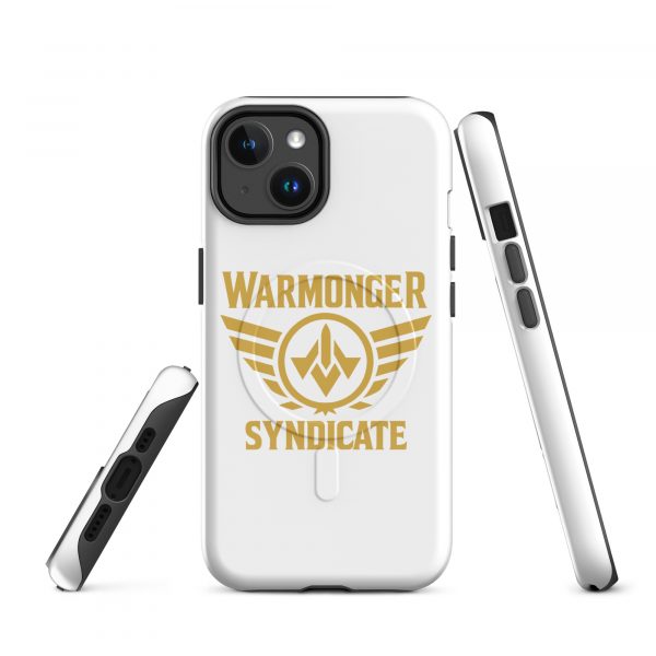 WMS Rugged MagSafe® Case | iPhone® | Brand | White/ Gold