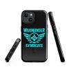 WMS Rugged MagSafe® Case | iPhone® | Brand | Black/ Aqua