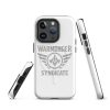 WMS Rugged MagSafe® Case | iPhone® | Brand | White/ Grey