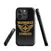 WMS Rugged MagSafe® Case | iPhone® | Brand | Black/ Gold