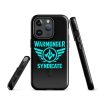 WMS Rugged MagSafe® Case | iPhone® | Brand | Black/ Aqua