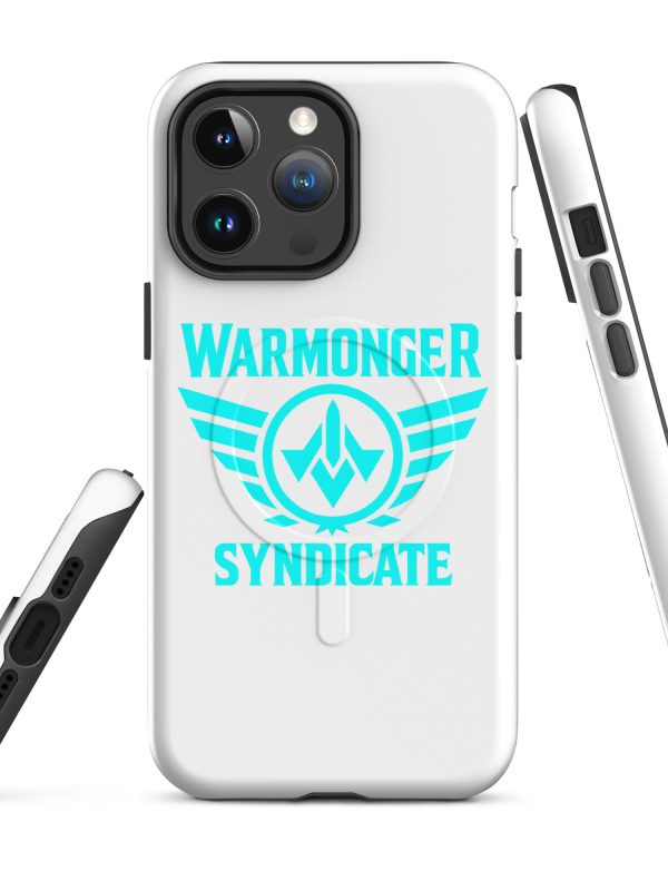 WMS Rugged MagSafe® Case | iPhone® | Brand | White/ Aqua