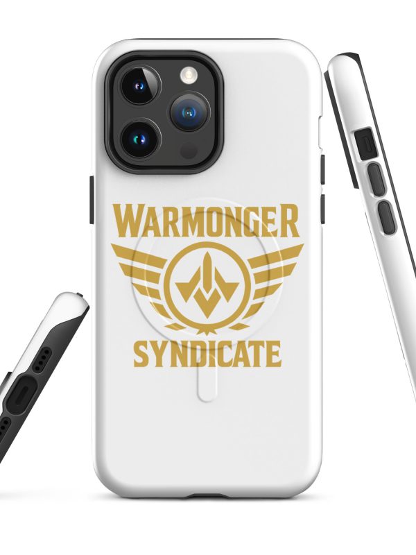 WMS Rugged MagSafe® Case | iPhone® | Brand | White/ Gold